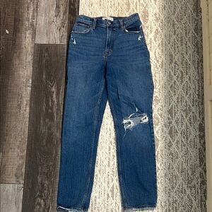 Abercrombie & Fitch 90s Straight Ultra High Rise Curve Love